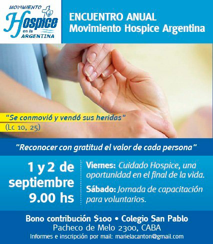 Encuentro anual del Movimiento Hospice Argentina