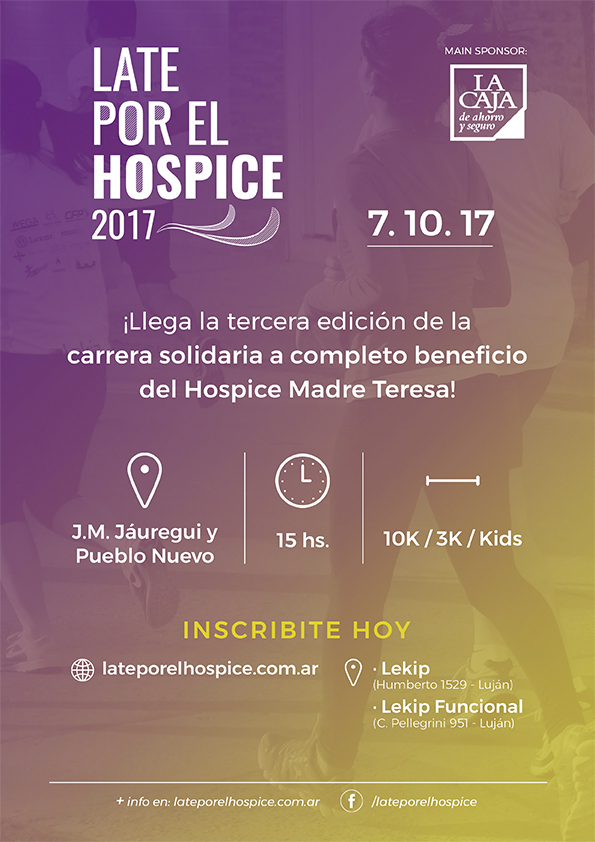 Te invitamos a participar de Late por el Hospice