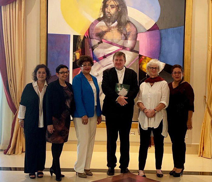 Visita al Nuncio Apostólico de Panamá